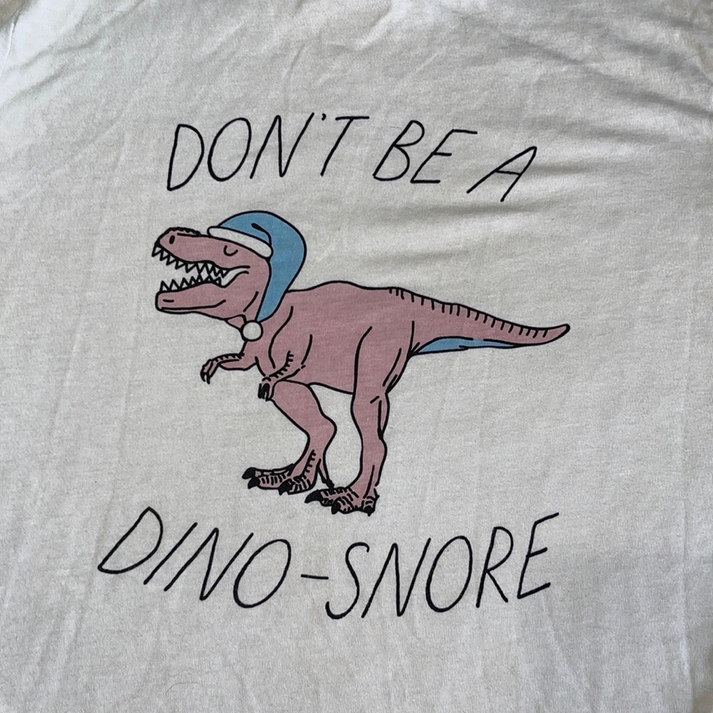 Forever 21 Dinosaur Tee and Shorts Pajama Set - Picture 4 of 8
